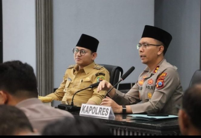 
					Kesiapan Pengamanan Lebaran, Polres Trenggalek Gelar Rakor Eksternal